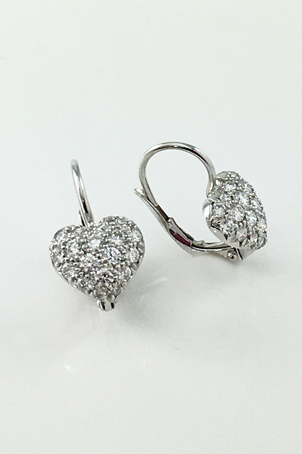 Pavé SweetHeart Earrings