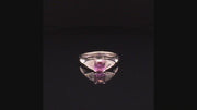 Pink Sapphire Ring
