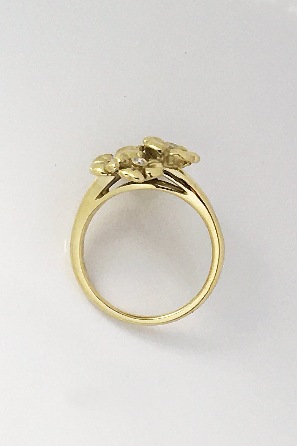 お花リング ゴールド BLOSSOM 18KT Gold Diamond Blossom Bouquet Ring – Suna Bros.