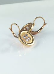 Button Earrings