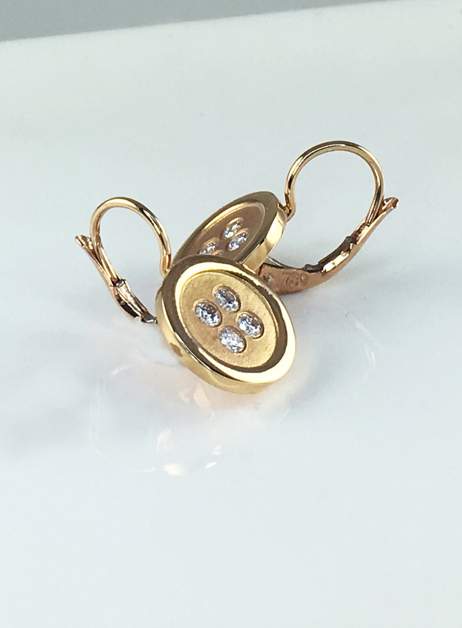 Button Earrings