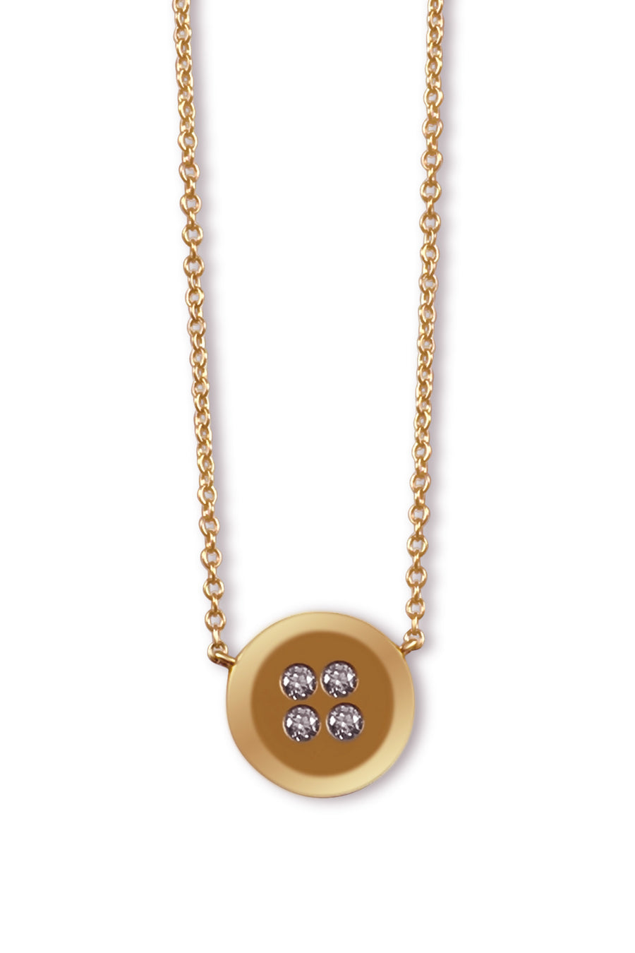 Button Necklace