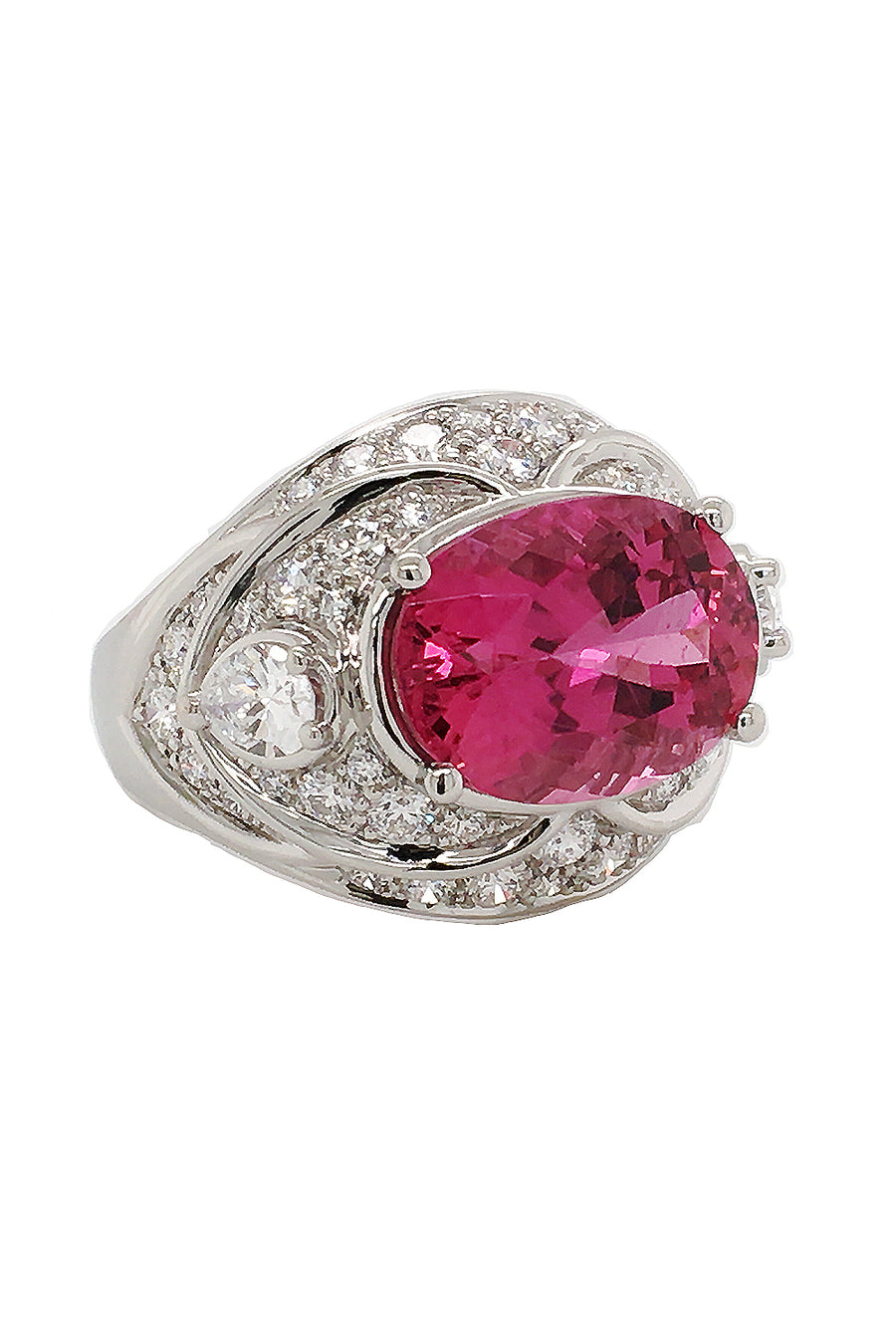 Rubellite Ring