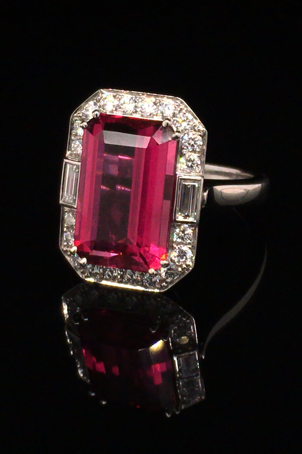 Rubellite Ring