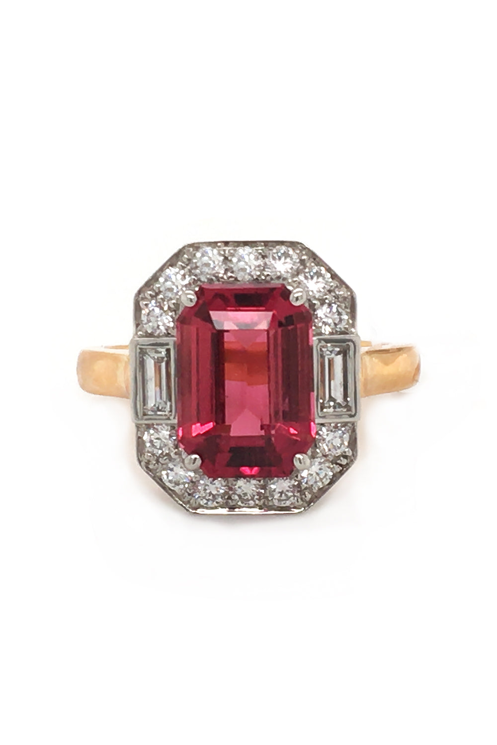 Rubellite Ring
