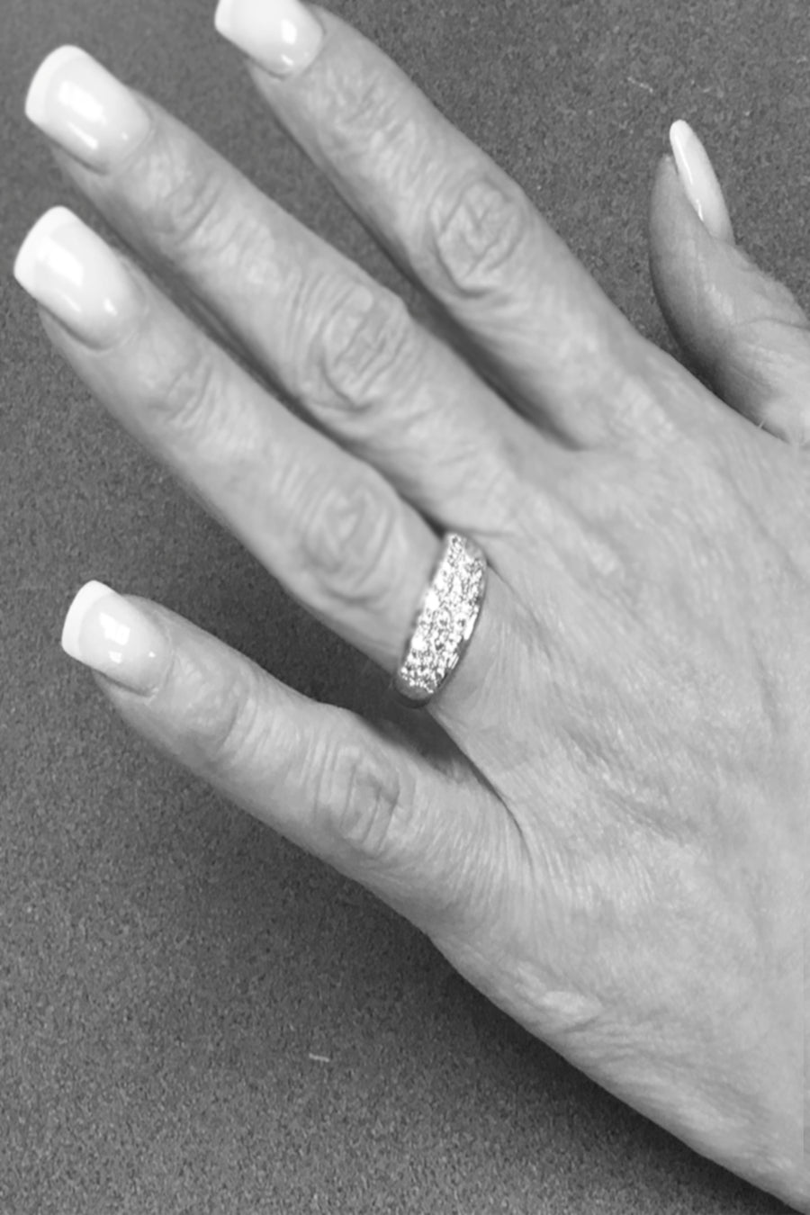 Pavé Diamond Ring