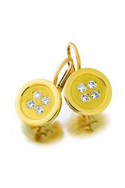 Button Earrings