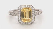 Yellow Sapphire Ring
