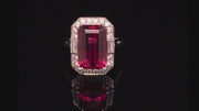 Rubellite Ring